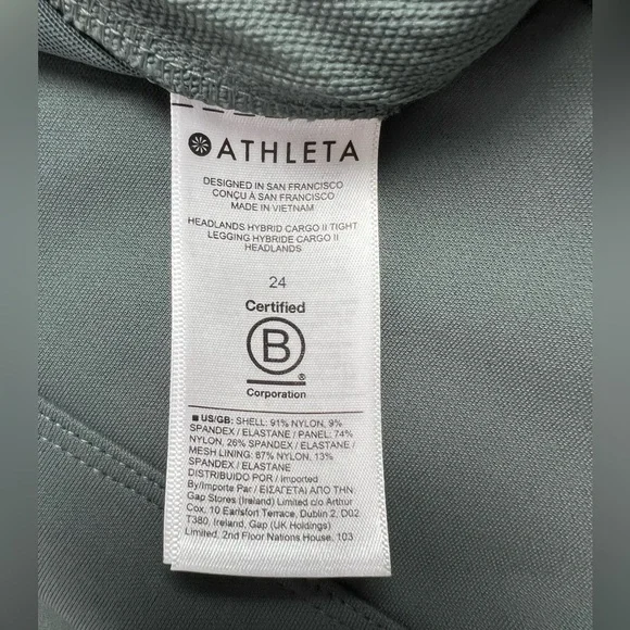 Athleta Headlands Hybrid Cargo ll Tights - Picture 14 of 14